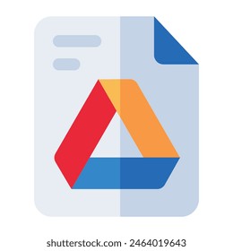 Icono de diseño de Premium del archivo de unidad