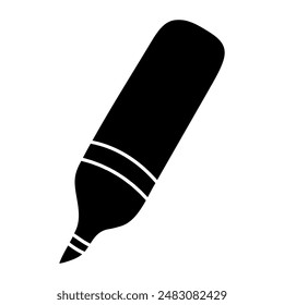Premium Design-Symbol des Textmarkers

