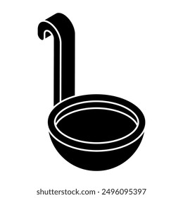 Premium design icon of ladle