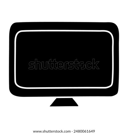 Premium design icon of lcd

