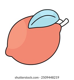 Icono de diseño de Premium de limón