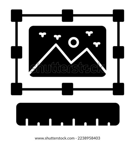 Premium design icon of photo selection 