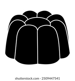Premium design icon of pudding jelly