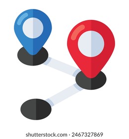 Premium design icon of share navigation