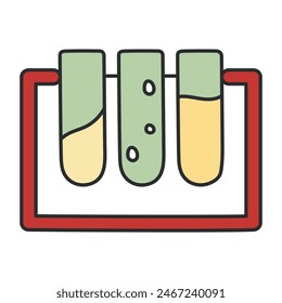 Premium design icon of test tube

