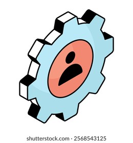 Premium design icon of user setting