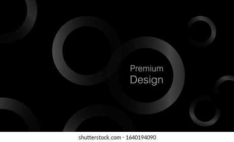 Premium design luxury black background