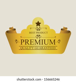 premium design over white background vector illustration  