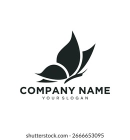 Premium-Design Einfache konzeptionelle Schmetterling-Symbol Vektorgrafik