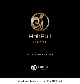Logo For Hair Images Stock Photos Vectors Shutterstock