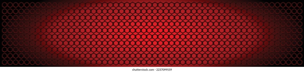 Premium digital sport background of glowing gradation red and black colors vector 