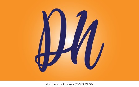 premium DN logo monogram with gold circle frame. luxury initials design minimal modern typeface.