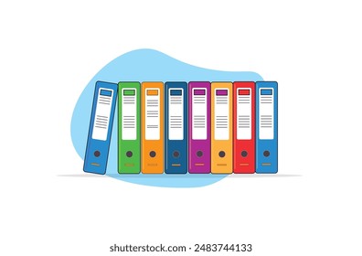 Premium document storage vector design for use.