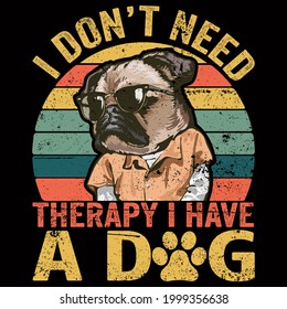 Premium Dog Design vector illustration format that are perfect for t-shirt, coffee mug, poster, cards, pillow cover, sticker, Canvas design, and Musk design.