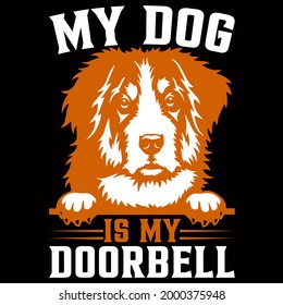 Premium Dog Design vector illustration format that are perfect for t-shirt, coffee mug, poster, cards, pillow cover, sticker, Canvas design, and Musk design.
