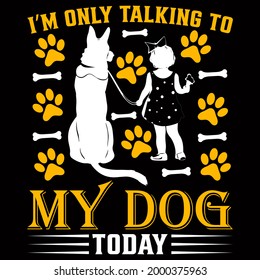 Premium Dog Design vector illustration format that are perfect for t-shirt, coffee mug, poster, cards, pillow cover, sticker, Canvas design, and Musk design.
