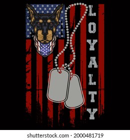 Premium Dog Design vector illustration format that are perfect for t-shirt, coffee mug, poster, cards, pillow cover, sticker, Canvas design, and Musk design.
