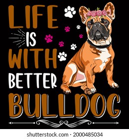 Premium Dog Design vector illustration format that are perfect for t-shirt, coffee mug, poster, cards, pillow cover, sticker, Canvas design, and Musk design.
