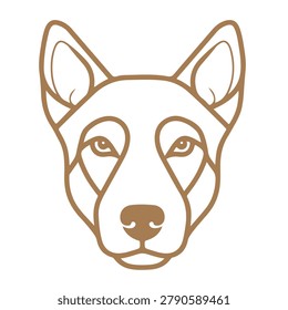 Premium Dog Silhouette Vector Collection – Cute Puppy, Loyal Pet, Canine Breed Illustration, Standing Running Sitting Dog Outline, Black and White Animal Logo Icon Isolated Design