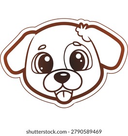 Premium Dog Silhouette Vector Collection – Cute Puppy, Loyal Pet, Canine Breed Illustration, Standing Running Sitting Dog Outline, Black and White Animal Logo Icon Isolated Design