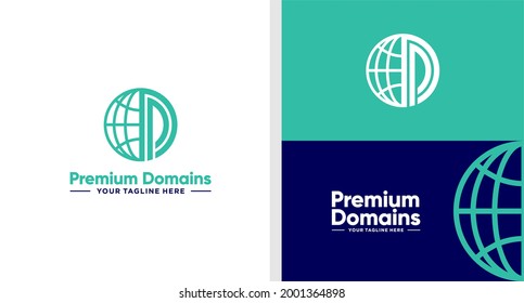 PREMIUM DOMAIN LOGO WEB HOST EDITABLE