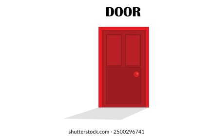 Ilustración de diseño de Vector de puerta de Premium para su uso.