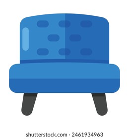 Premium download icon of armless chair