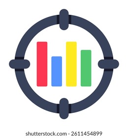 Premium download icon of bar chart