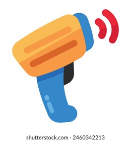 Premium download icon of barcode scanner