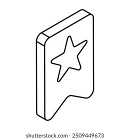 Premium download icon of bookmark