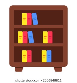 Premium download icon of books rack