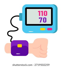 Premium download icon of bp checking 