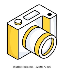 Icono de descarga premium de la cámara 
