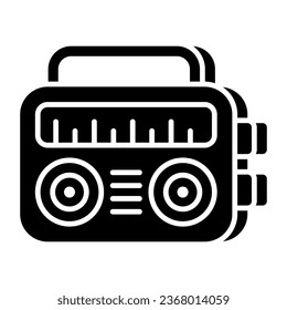 A premium download icon of cassette player