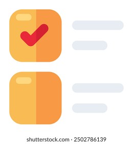 Premium download icon of checklist 