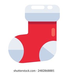 Premium download icon of christmas sock