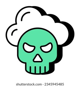 Premium-Download-Symbol für Cloud-Hacking