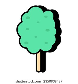Premium download icon of cotton candy