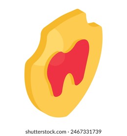Premium download icon of dental protection