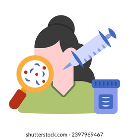 Premium download icon of dermal 

