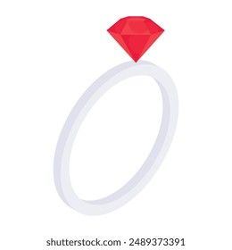 Premium download icon of diamond ring