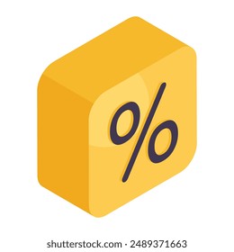 Premium download icon of discount coupon
