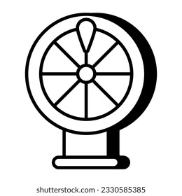 Premium download icon of fortune wheel 