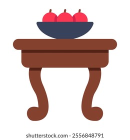 Premium download icon of fruit table