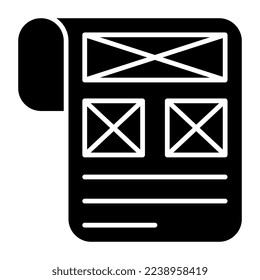 A premium download icon of layout 