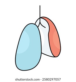 Premium download icon of lungs