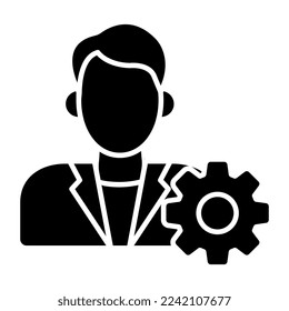 Ein Premium-Download-Symbol für Manager 