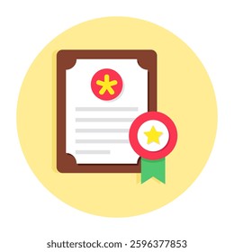 Premium download icon of medical degree