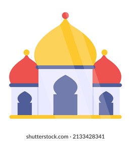 Icono de descarga premium de la mezquita

