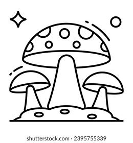 Premium download icon of mushrooms